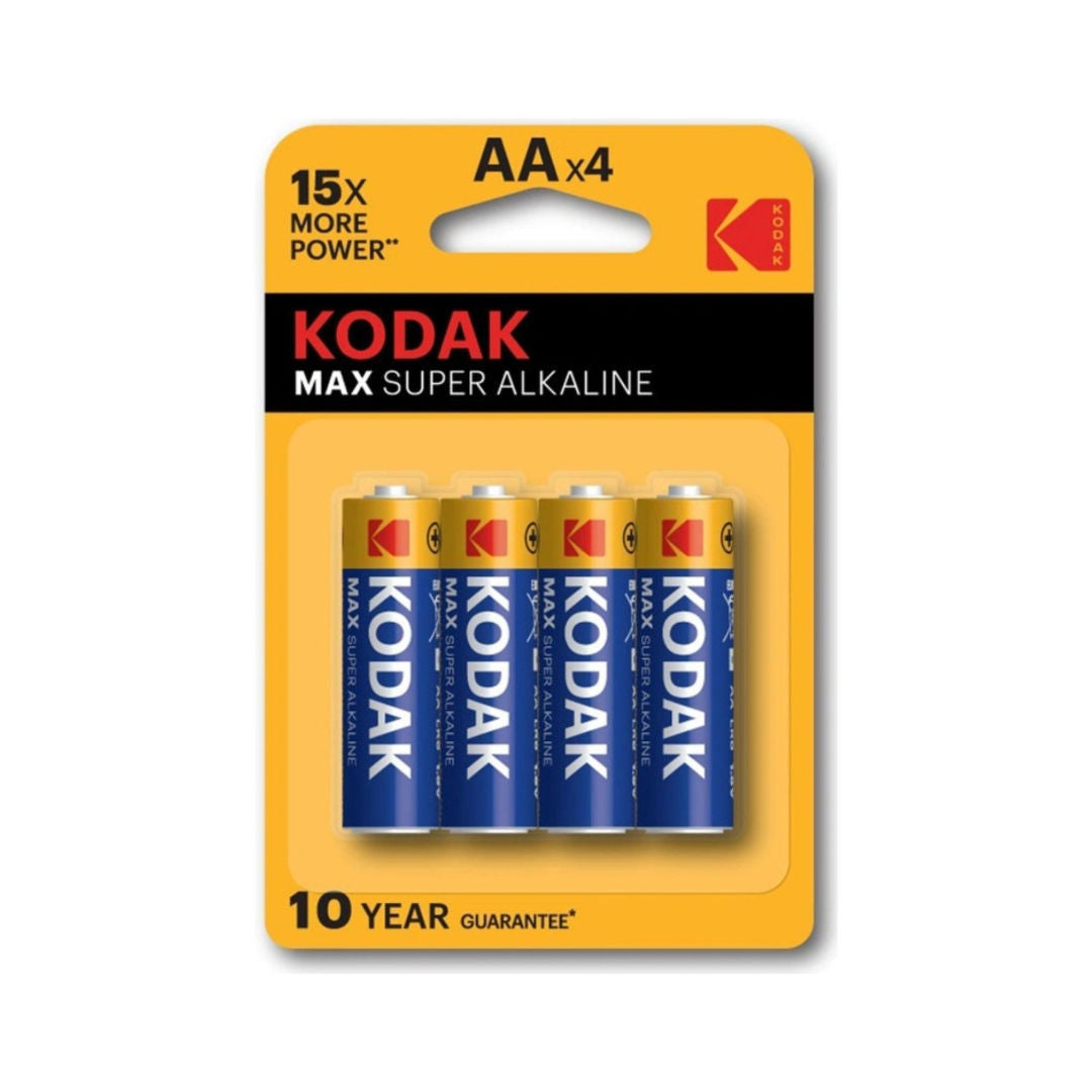Kodak Max Super Alkaline 15x More Power Battery