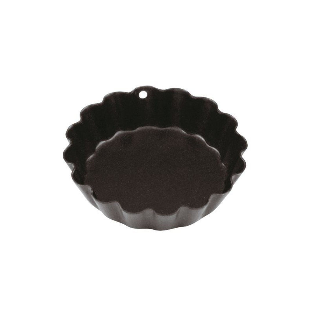 Paderno Non Stick Round Fluted Mould, 5cm
