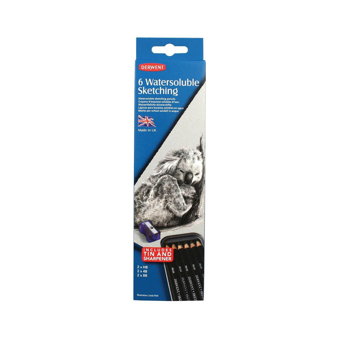 DERWENT Pencils, 1x6pencils