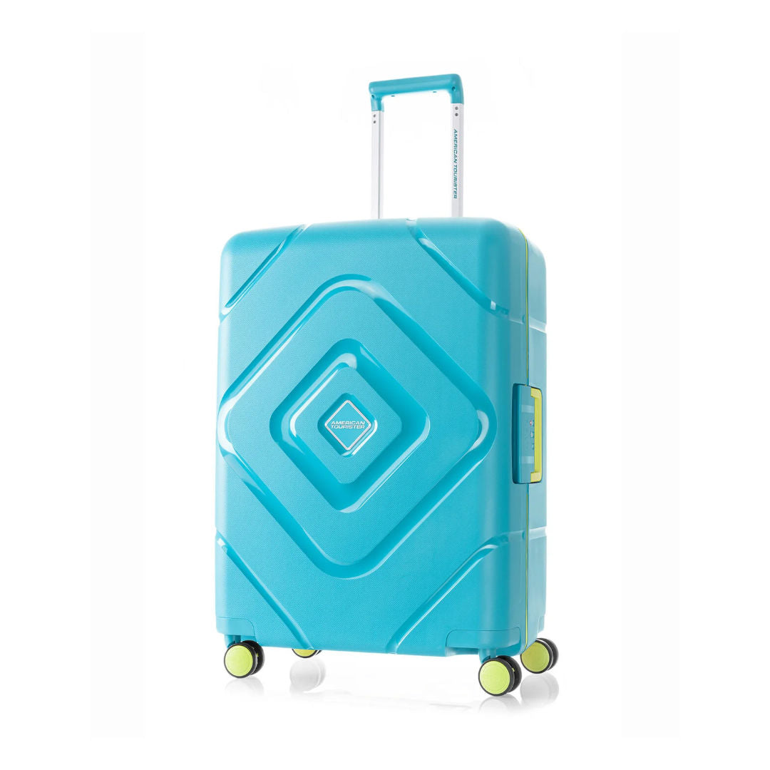 American Tourister Trigard Hard Luggage Trolley Bag, Scuba Blue