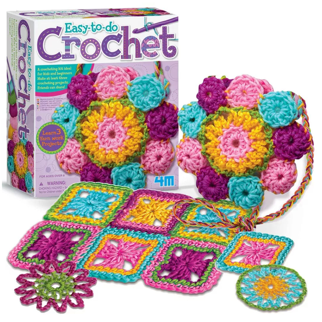 Crochet Art Craft Kit, For Age 8+ Years