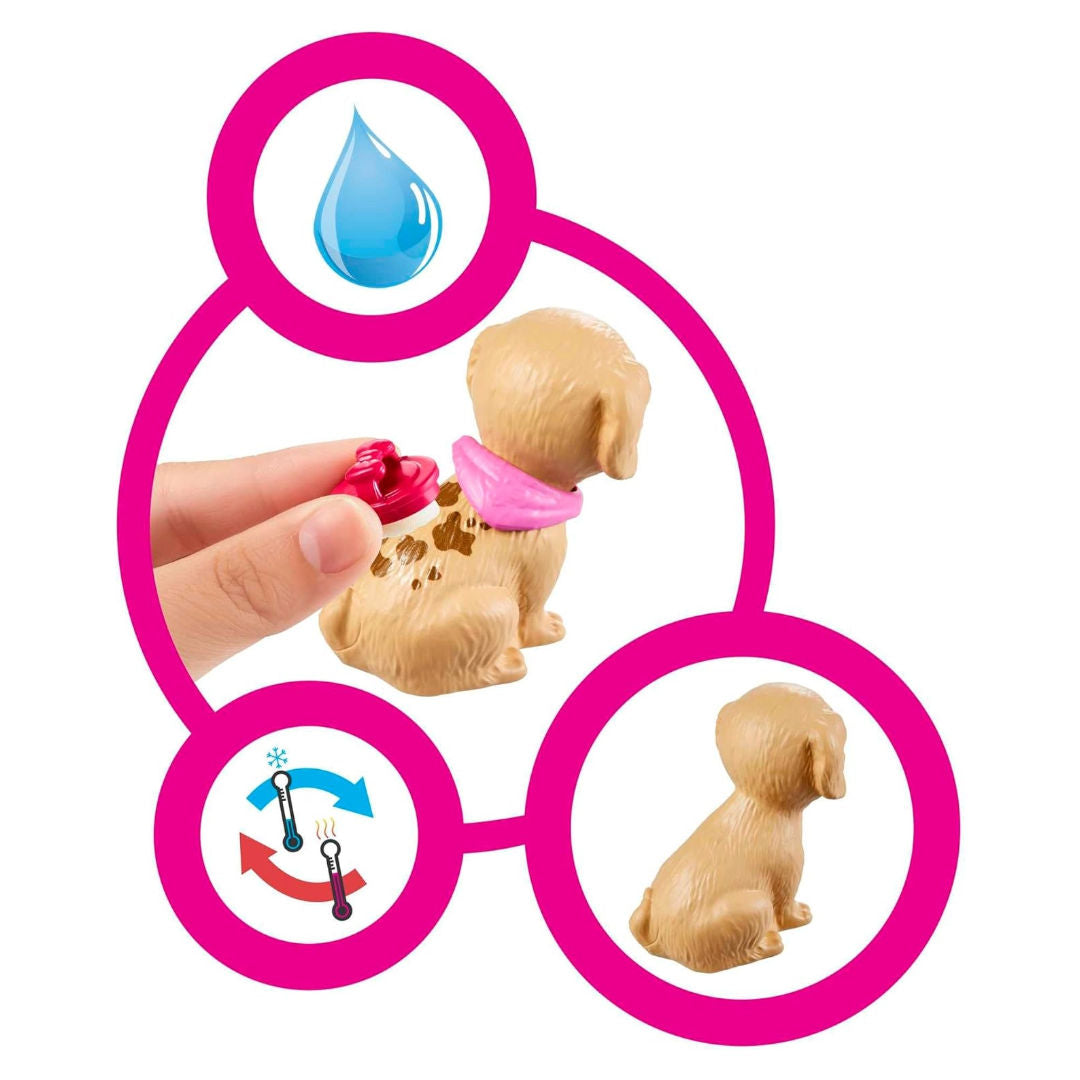 Barbie Doll And Pet Boutique Playset, For Ages 3 to 7 Years