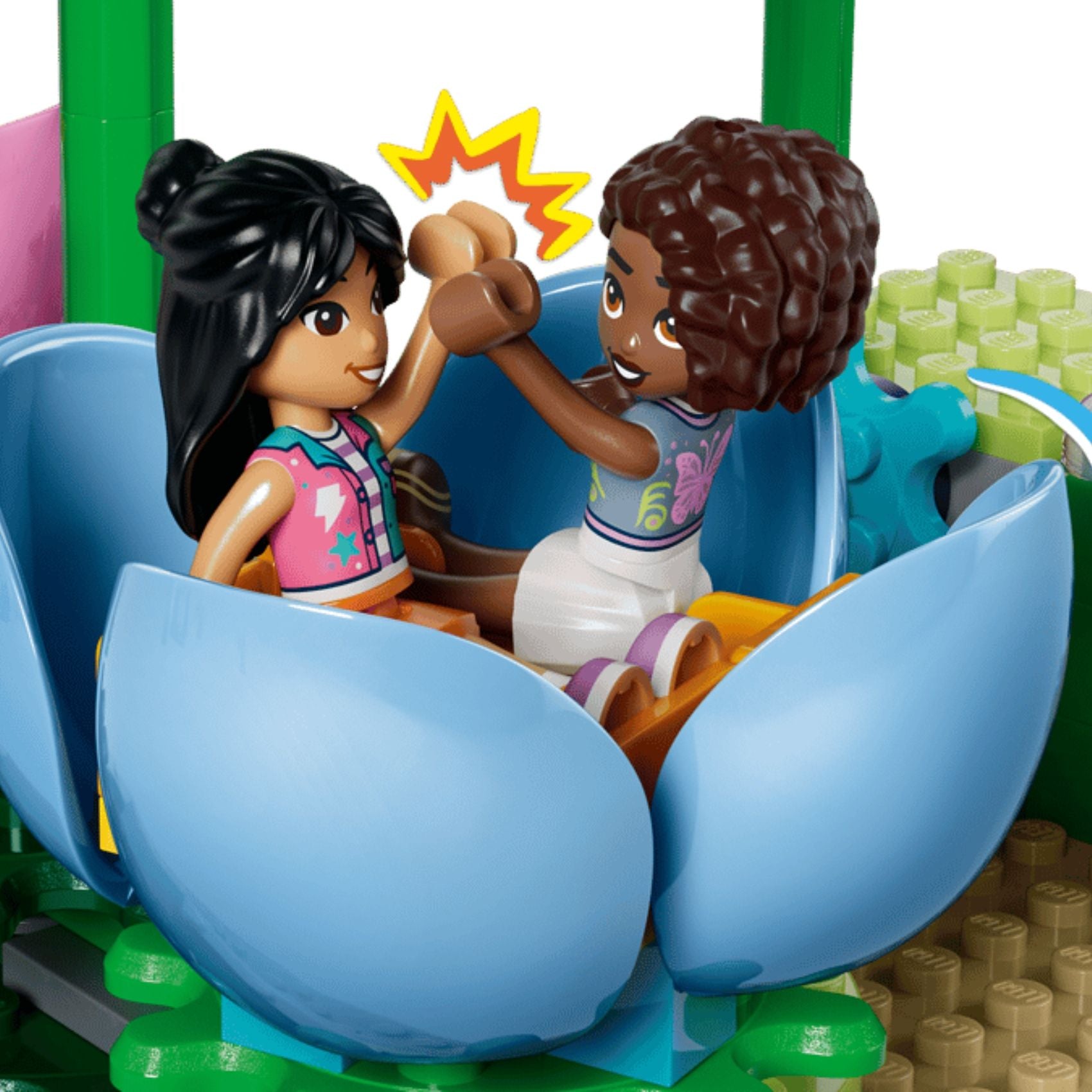 LEGO Friends 42702 Spinning Flower & Fairy Teacup Building Toy Set, 321 Pieces for Girls and Boys Ages 7 Years and Above