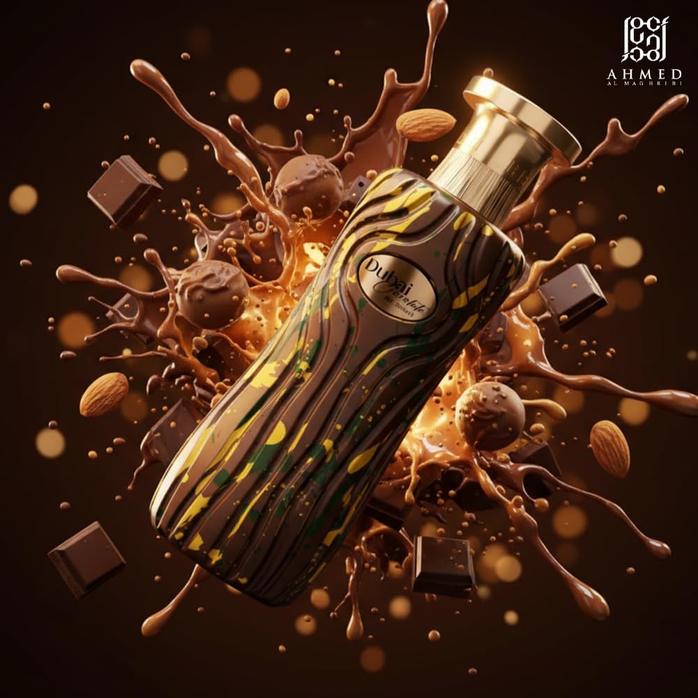 Ahmed Al Maghribi Dubai Chocolate Eau De Parfum, 100ml