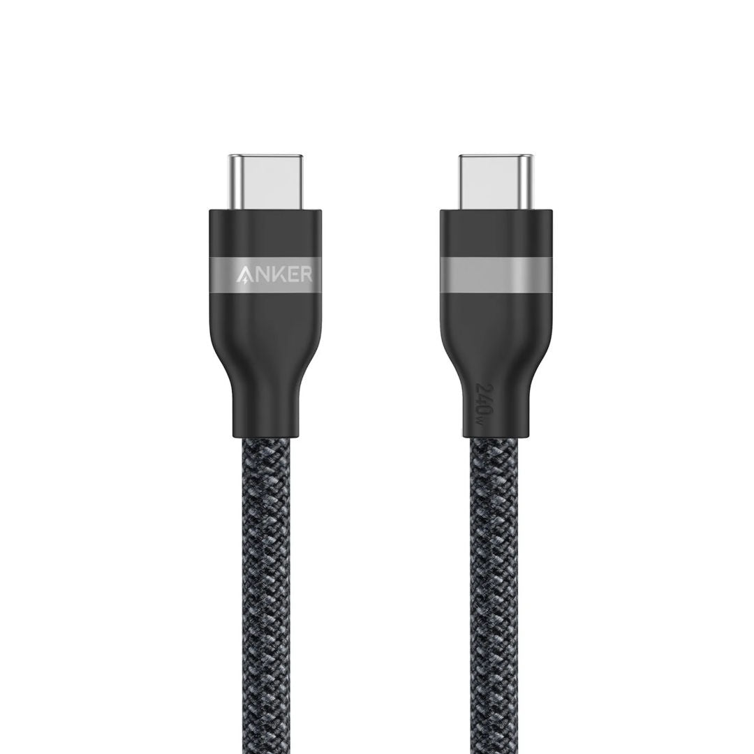 Anker USB-C to USB-C Cable 240W Fast Charging Eco Braided, 3ft