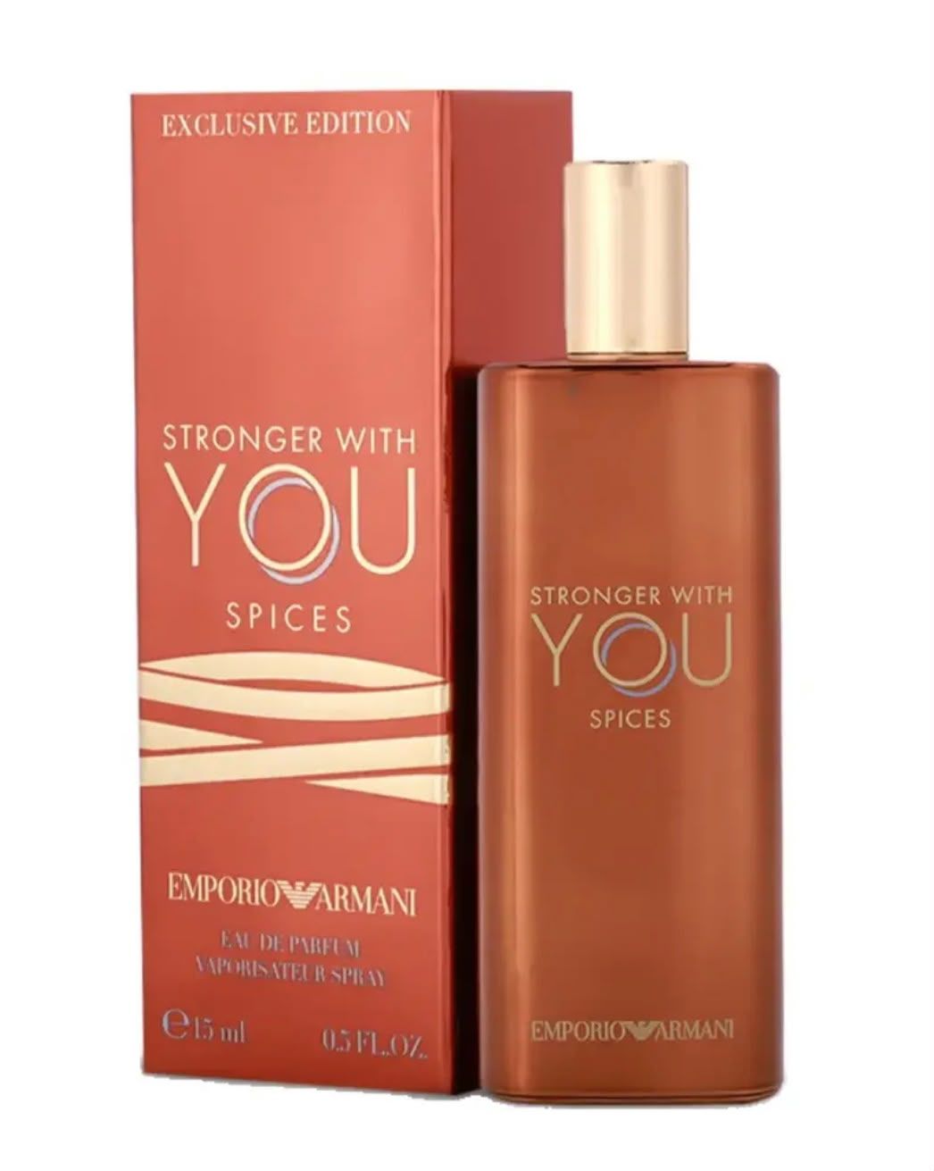Giorgio Armani Men's Emporio Armani Stronger With You Spices Eau de Parfum, 15ml