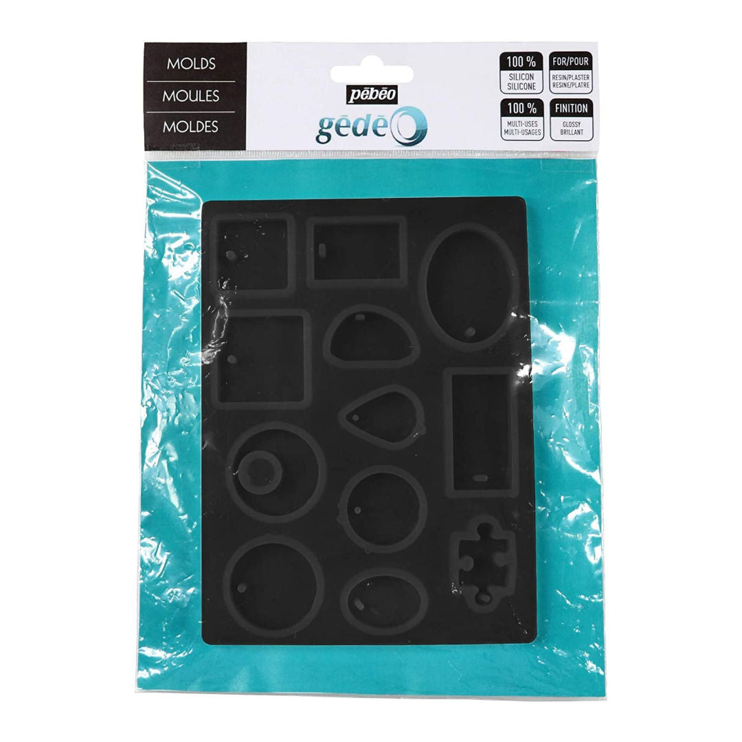 Pebeo Gedeo Geometric Board Silicone Moulds