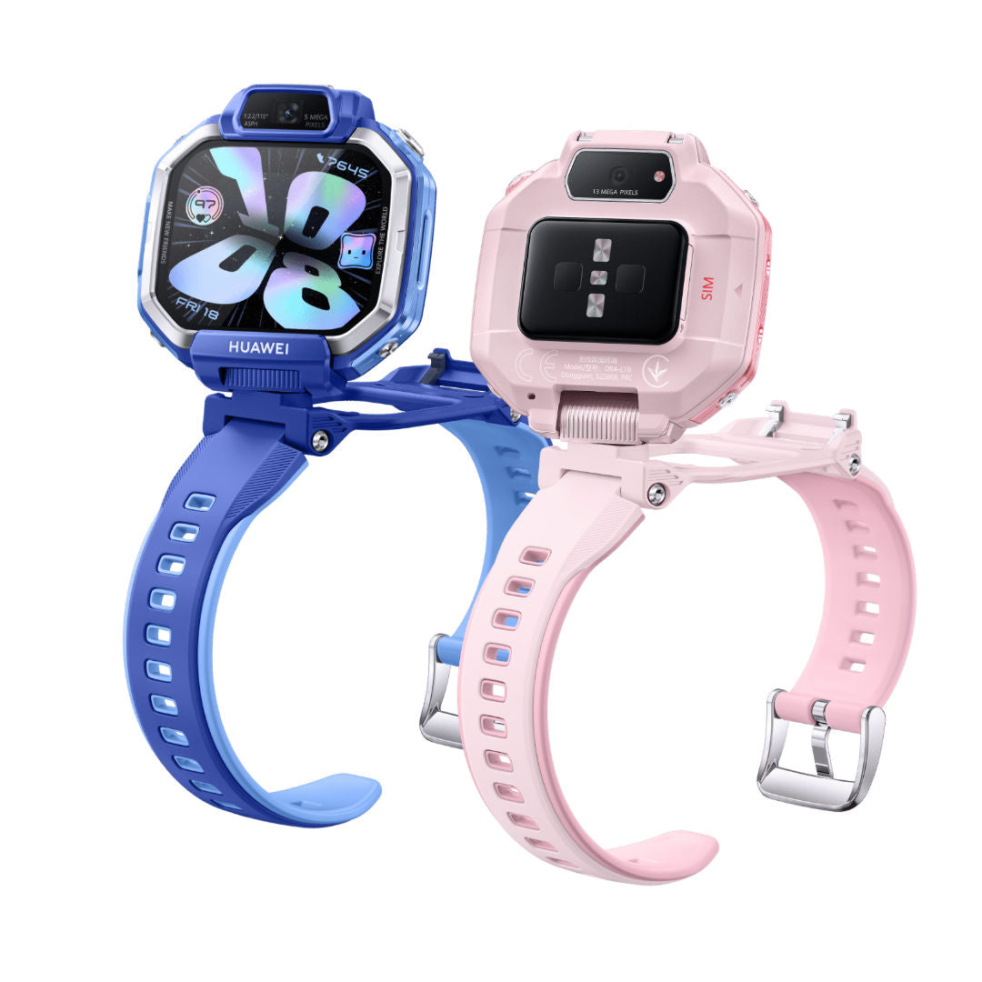 Huawei Watch KIDS X1 Smartwatch - 360° Rotatable Design, GPS Positioning, Video Calling, Dual Cameras, 1.82" AMOLED