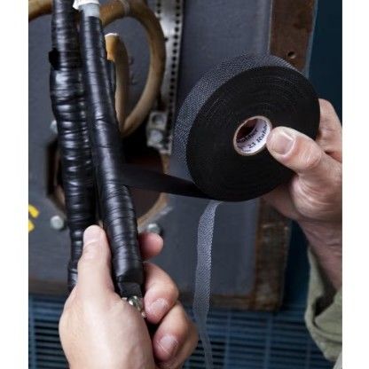 Scotch® Rubber Splicing Tape 23, Black, 19 mm x 9.15 m x 0.76 mm, Self-Fusing Electrical Insulation Tape
