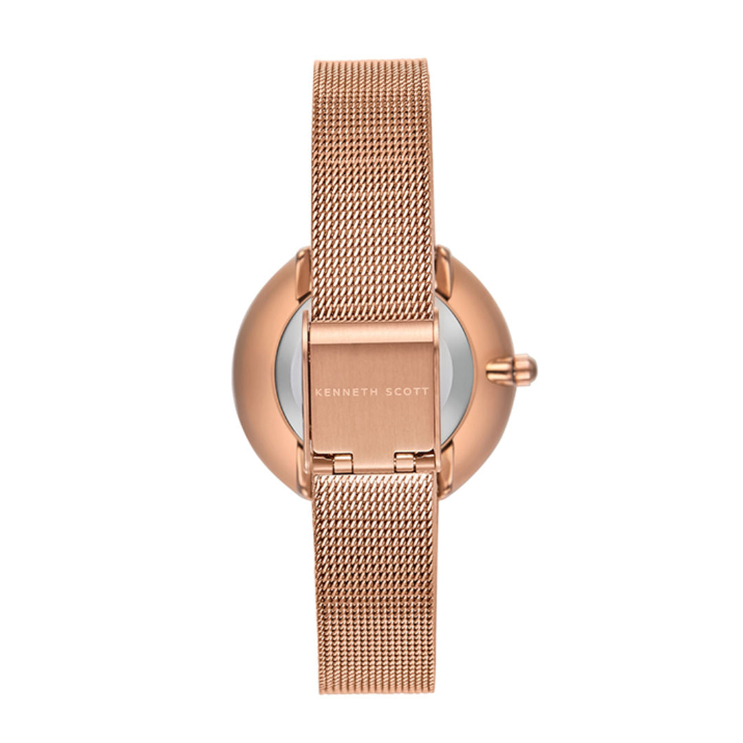 Kenneth Scott Women's Analog Watch, K23535-RMKG