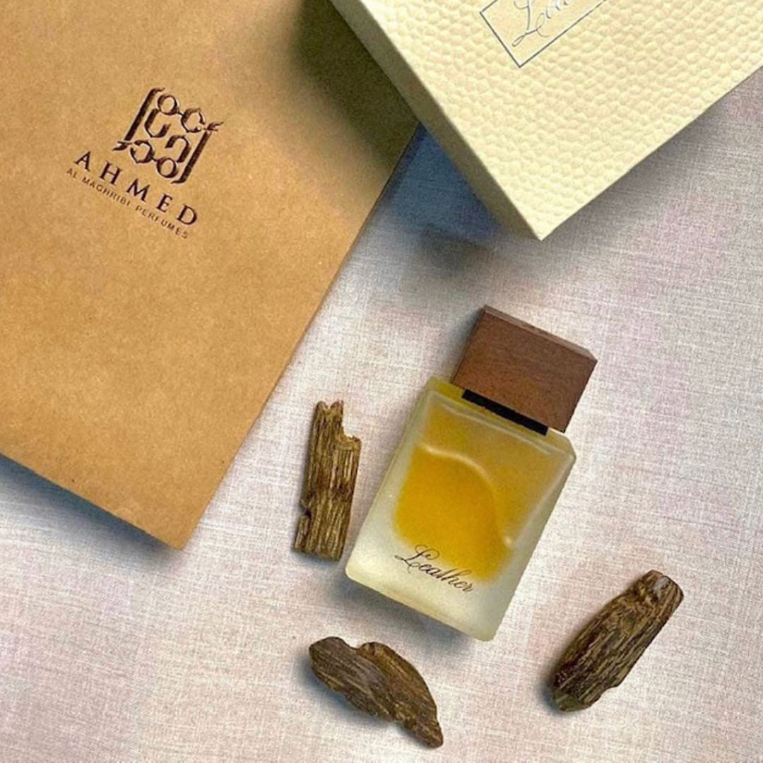 Ahmed Al Maghribi Leather Perfume, 50ml