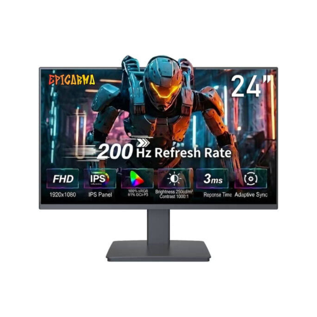 EPICARMA 23.8 Inch FHD IPS 200Hz Gaming Monitor