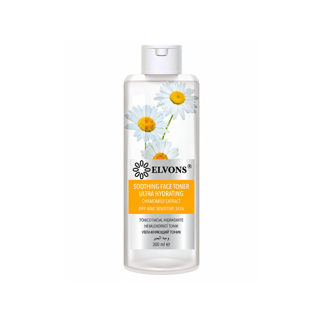Elvons Moisturizing Facial Toner, For Dry and Sensitive Skin, 200 ml