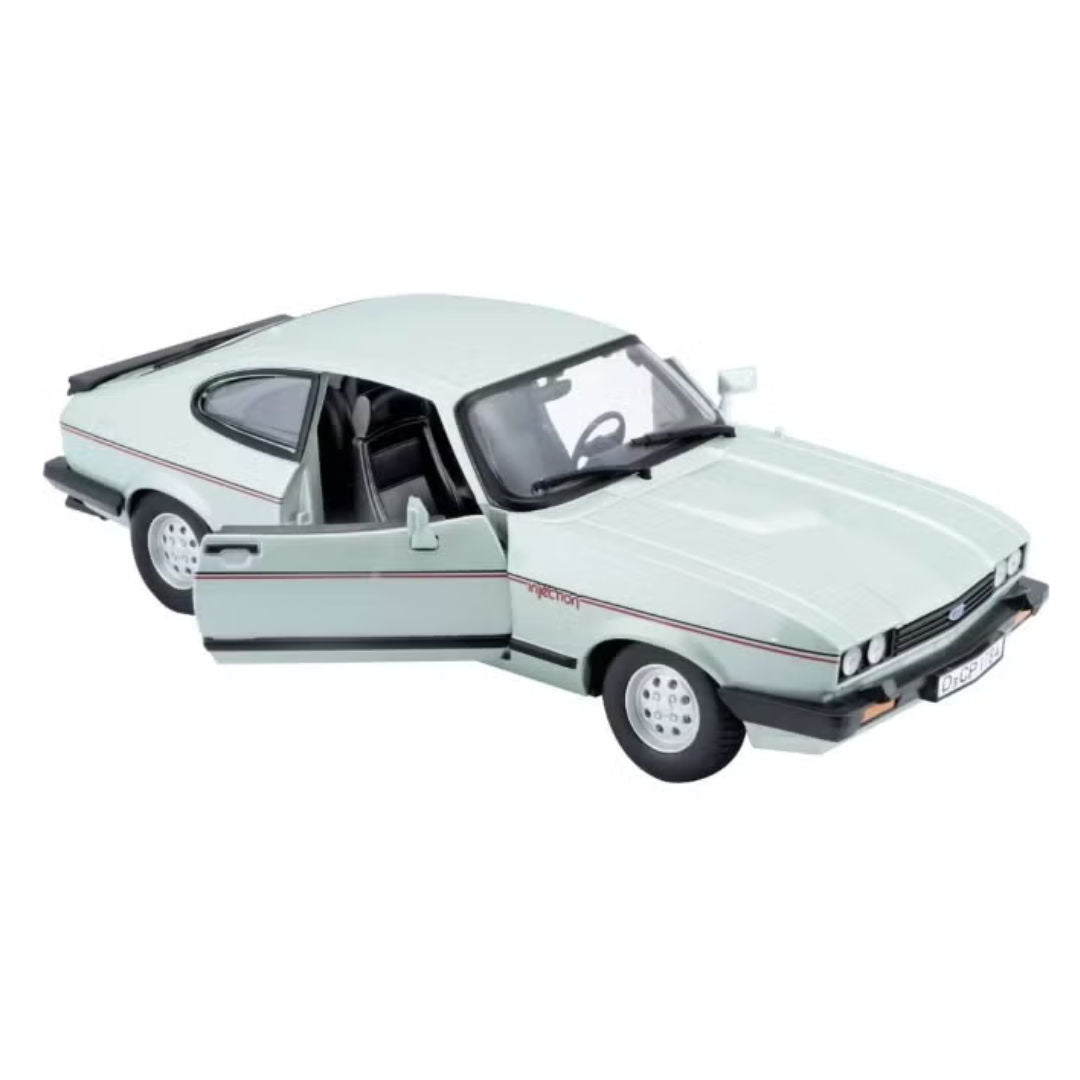Bburago 1982 Ford Capri GT, Die-Cast Car, 1:24, Green