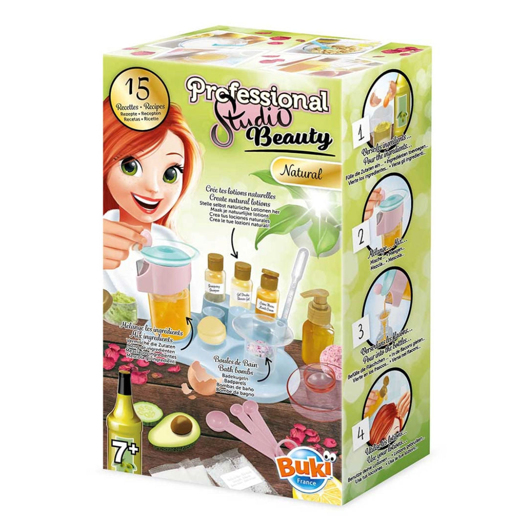Buki France Professional Beauty Studio DIY Kit, 31 Pieces, 7+ Years