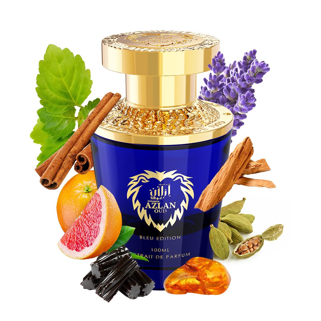 Haramain Azlan Oud Bleu Edition, Extrait De Parfum, 100ml