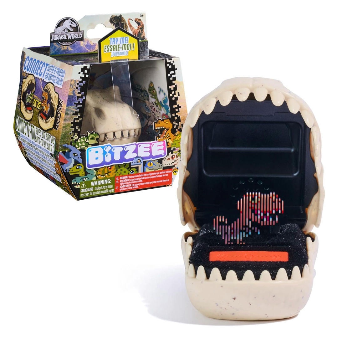 Bitzee Jurassic World Interactive Dinosaur Toy, 5+ years