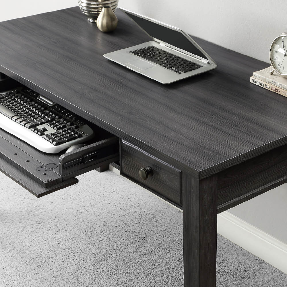 Barkstone Lane 56 Inch Gray Oak Writing Desk
