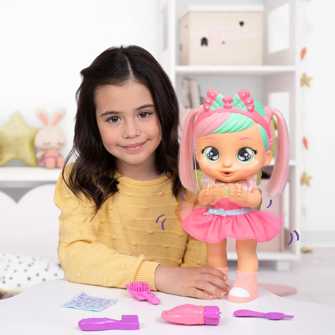 Cry Babies Bella’s Morning Routine Interactive Doll, 34.5cm, For Age 3+ Years