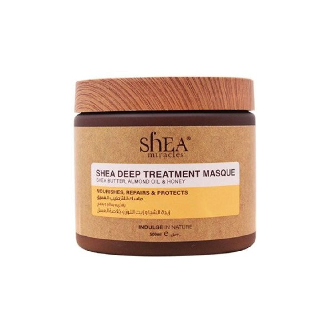 Shea Miracles Shea Deep Treatment Hair Masque, Almond Oil & Honey