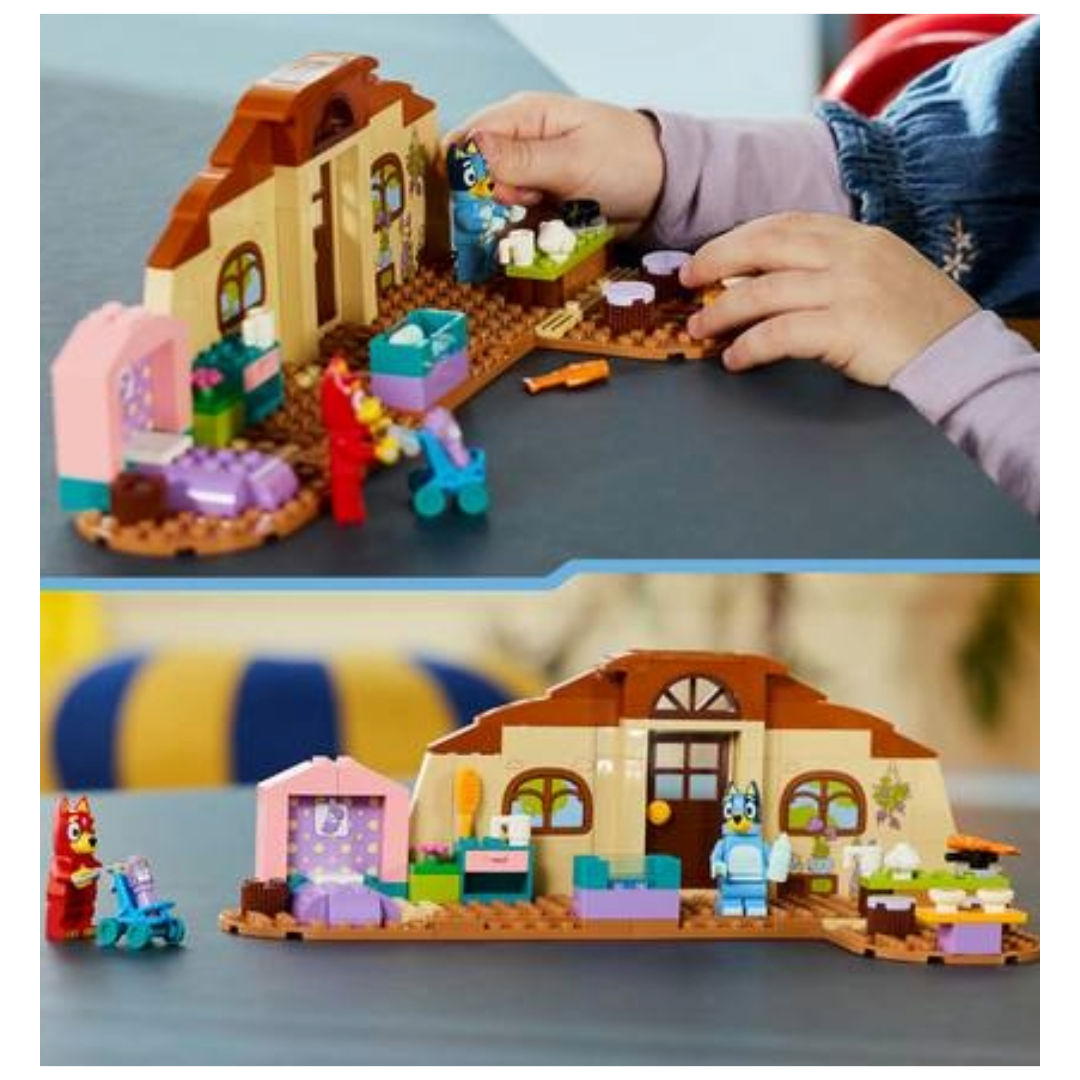 LEGO Bluey School with Rusty and Bluey Toy,106-Pieces, 4+ Years