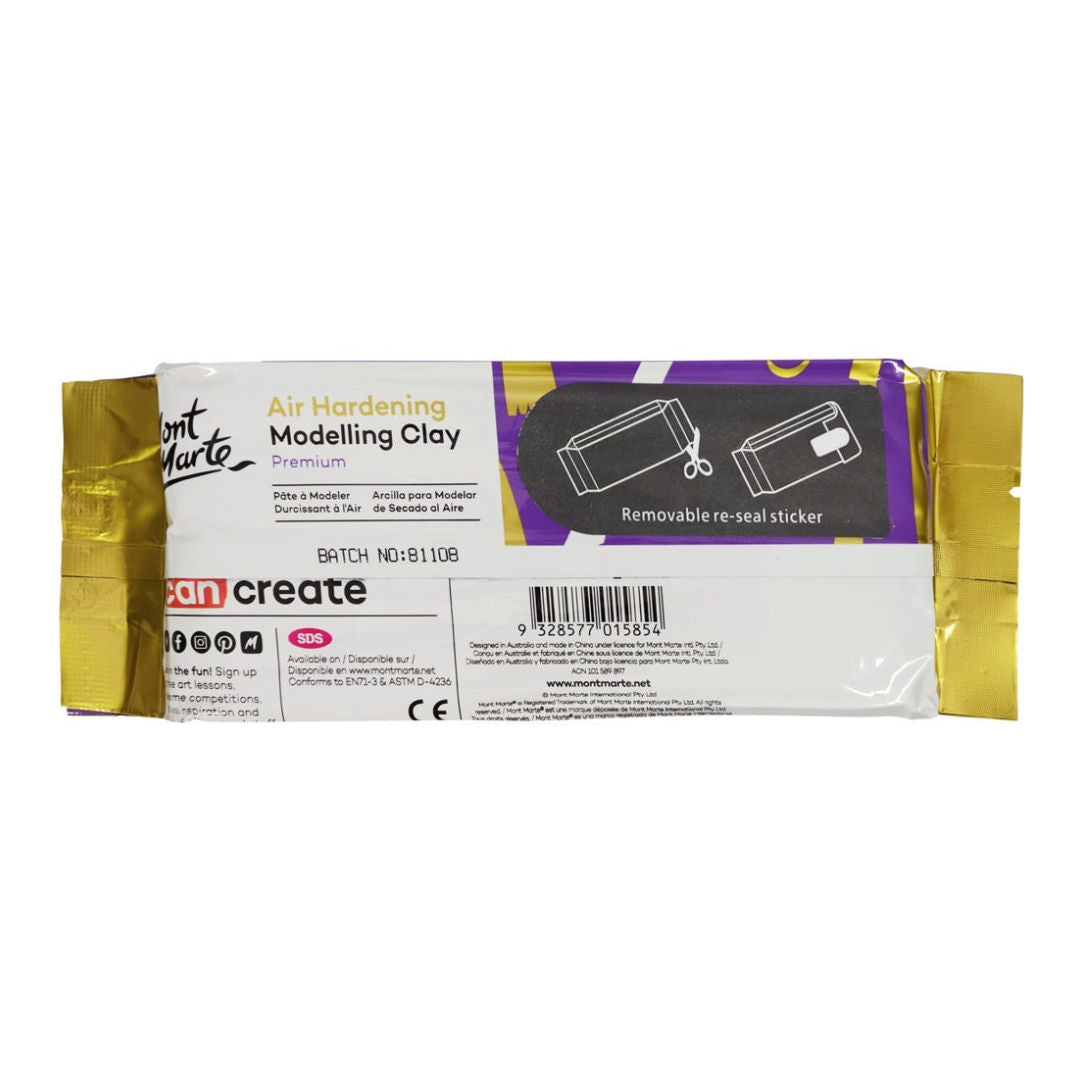 Mont Marte Air Hardening Modelling Clay, Premium, 500gm