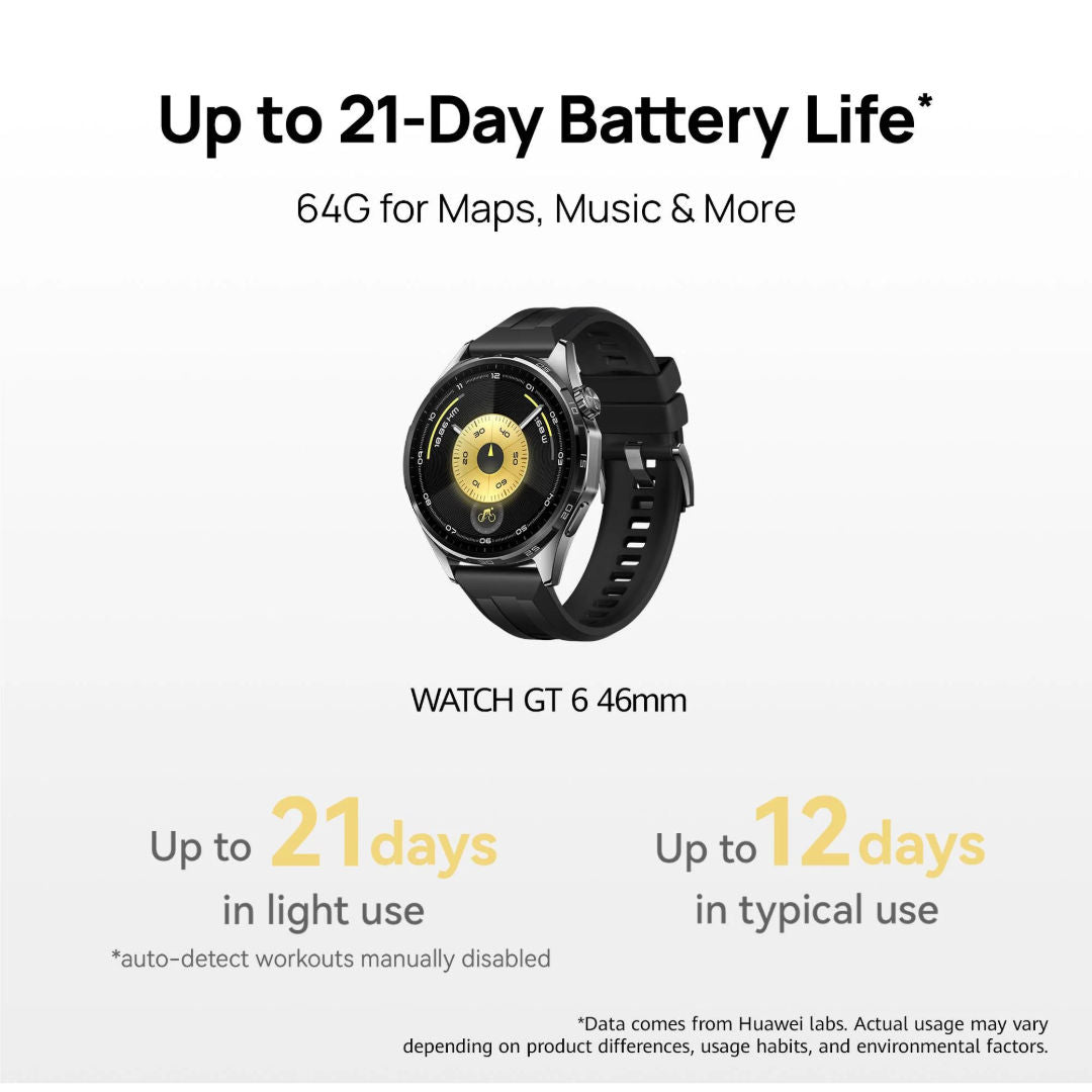 Huawei Watch GT 6 Smartwatch, 46mm