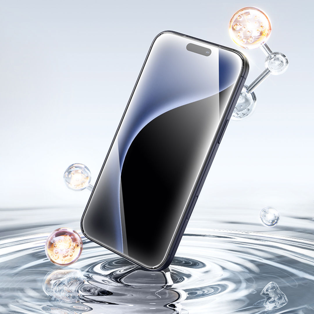 Hoco A888 Pro Bear Shield Series Corning Full Screen HD Tempered Glass for iPhone 18 Pro Max, iPhone 17 Pro Max, Corning Glass, Full Screen Coverage