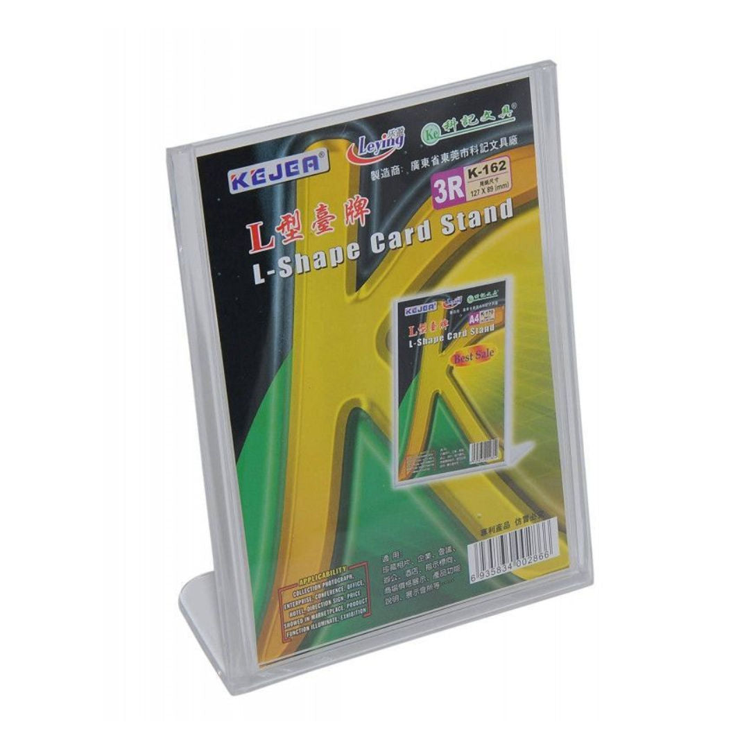 RSC Kejea Acrylic L-Shape Card Holder