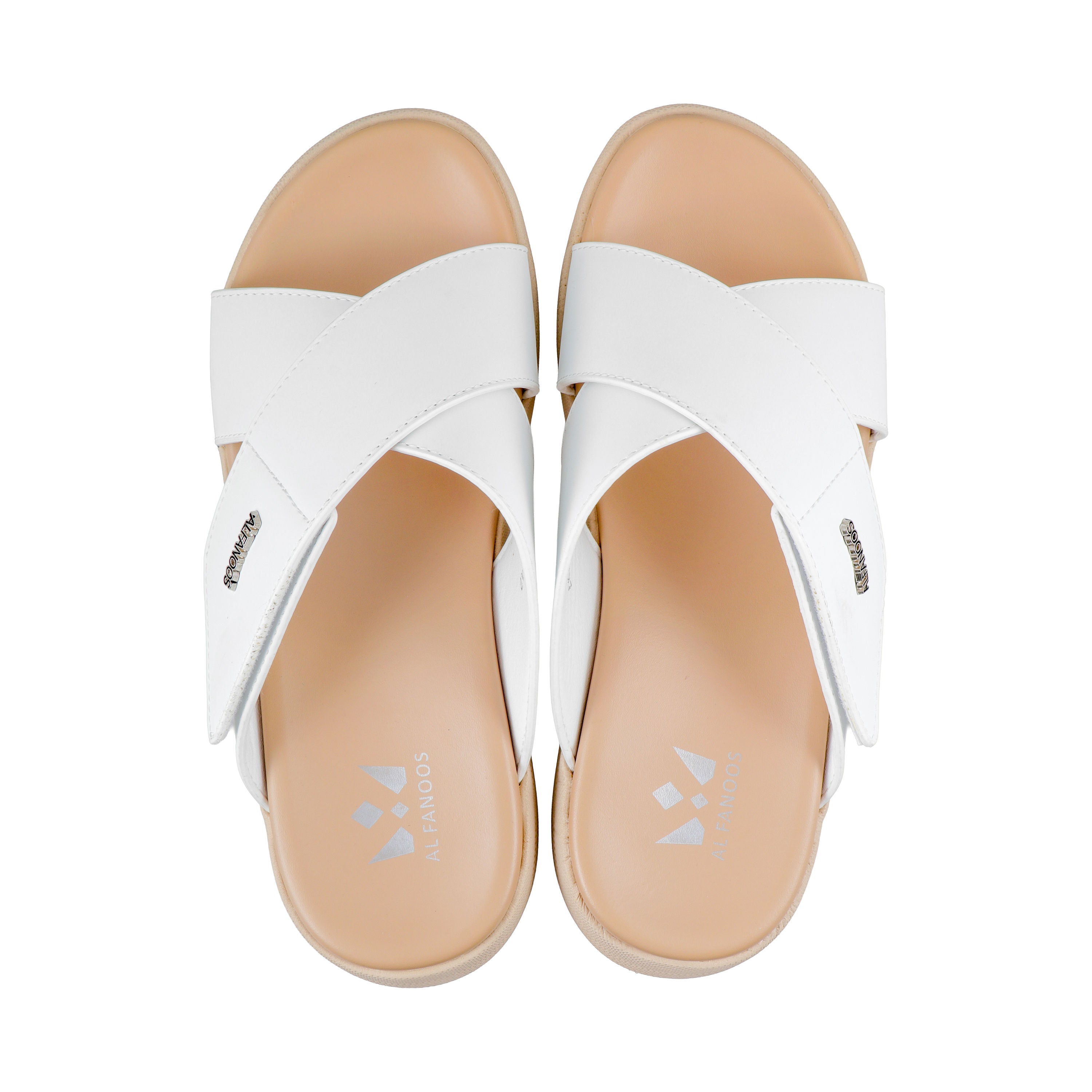 AL FANOOS Men's Medicated Sandals with Microfiber Upper, PU Foam Insole & EVA-TPR Sole