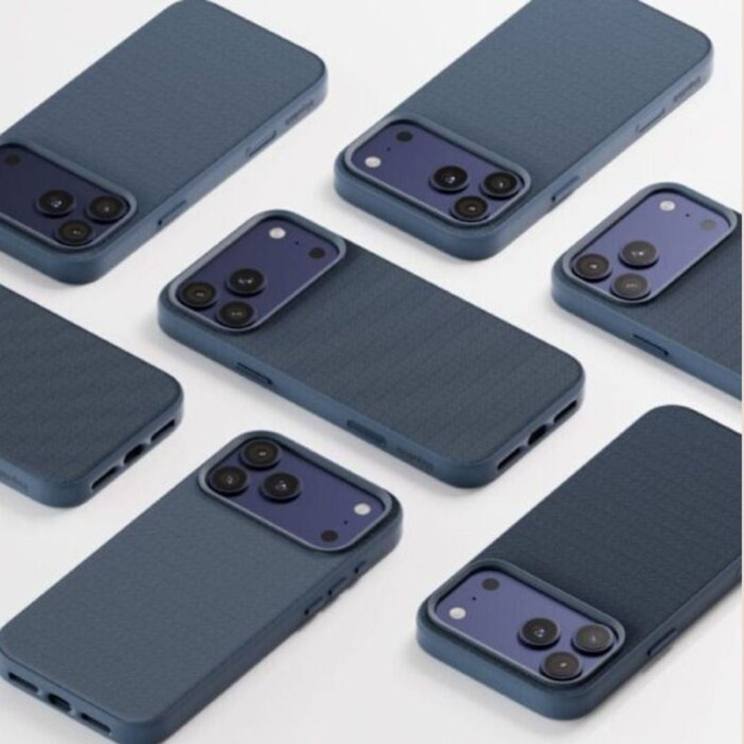 Blupebble Weavon Case with MagSafe for iPhone 17 Pro, Navy