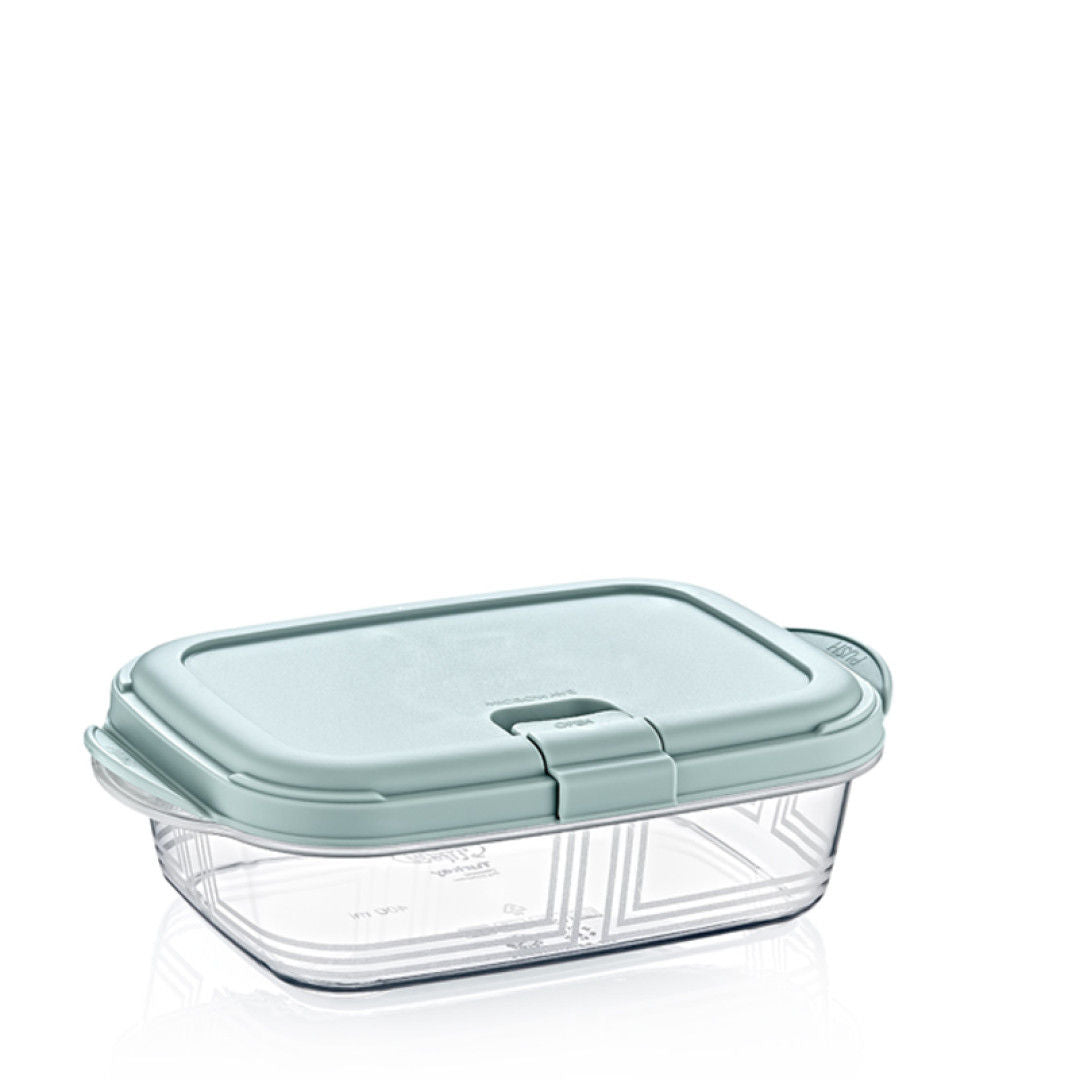 Hobby Life Push-Up Rectangular Food Storage Box, 2000ml