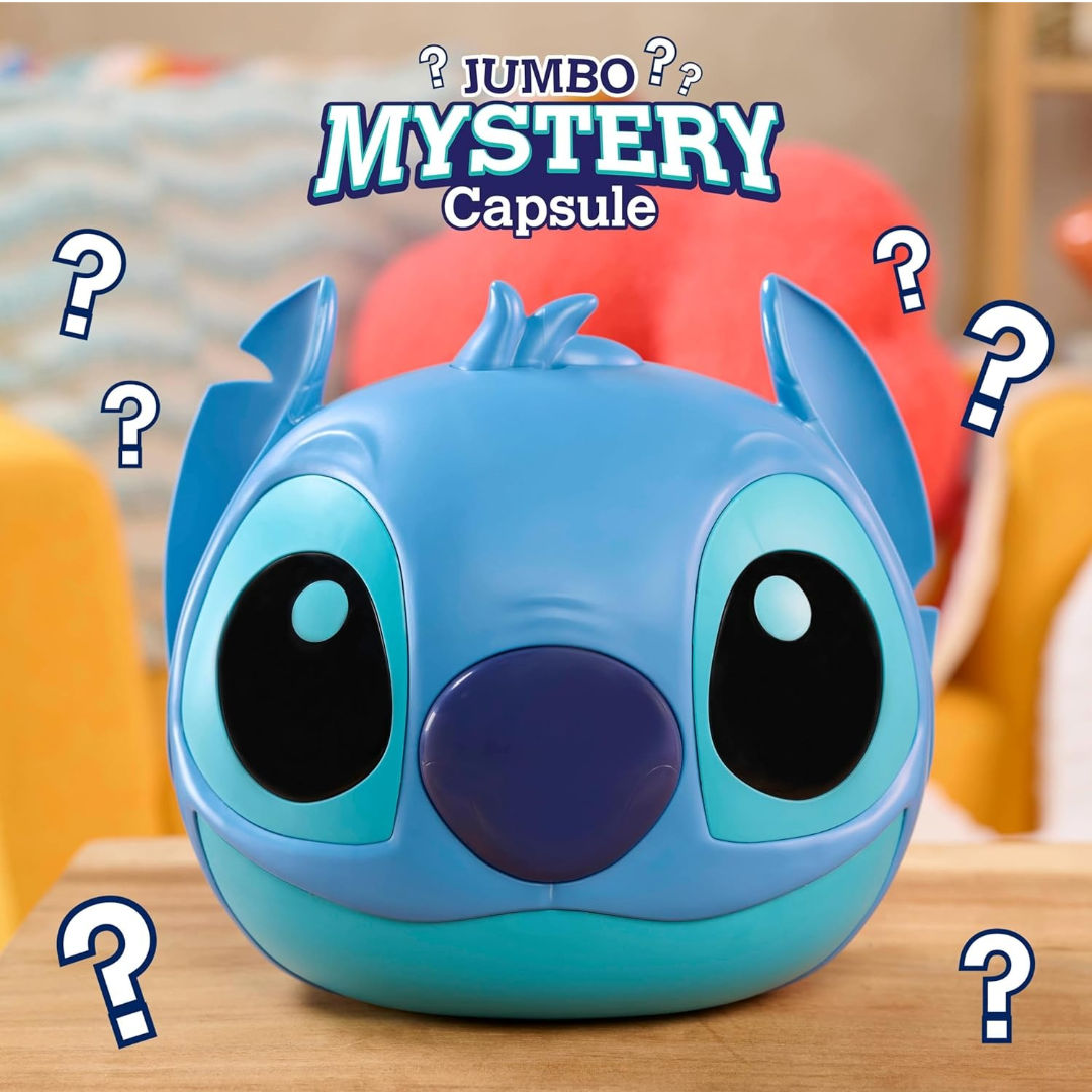 Disney Stitch Jumbo Mystery Capsule, For Age 3+ Years