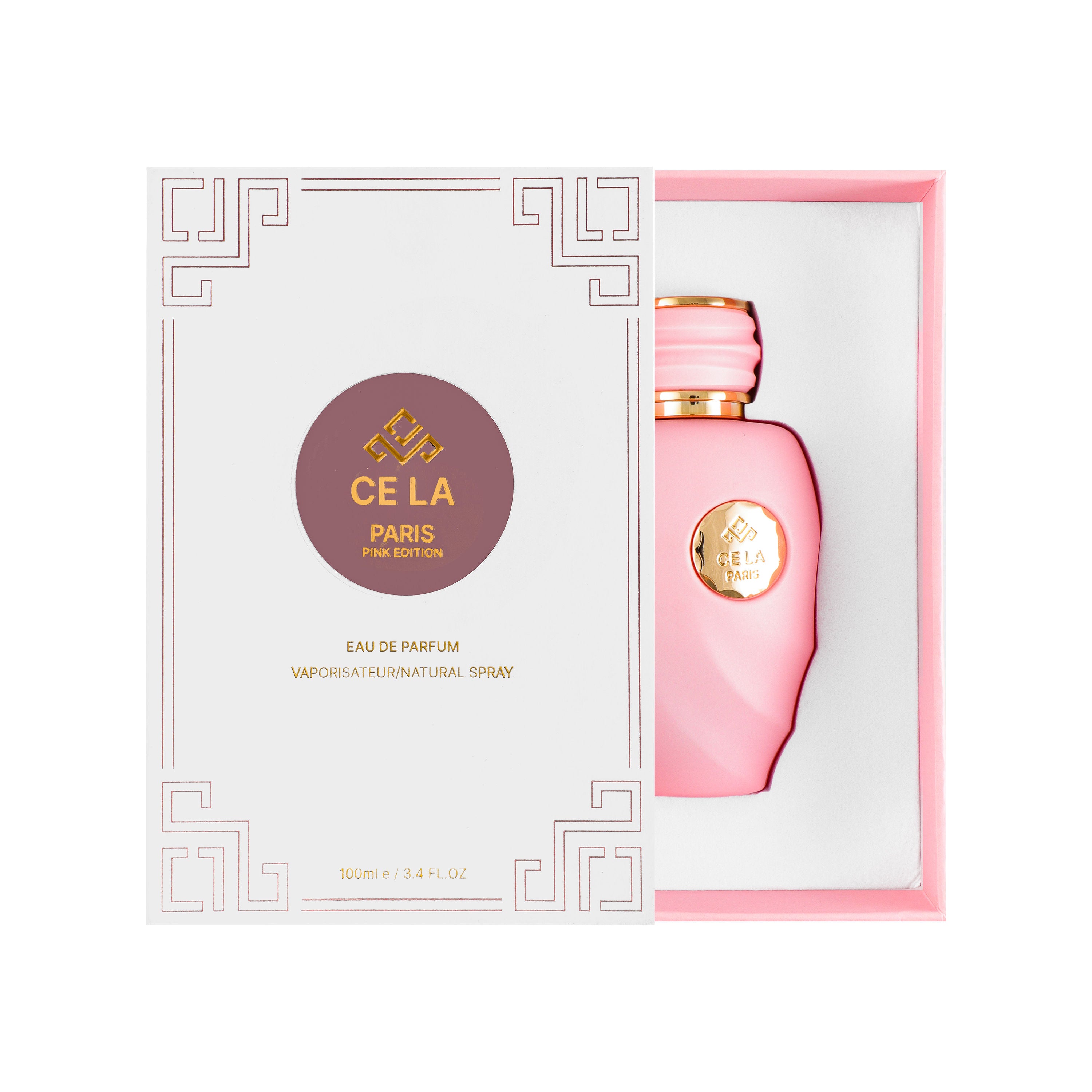 Ce La Paris Pink Edition Eau de Parfum 100ml, Natural Spray
