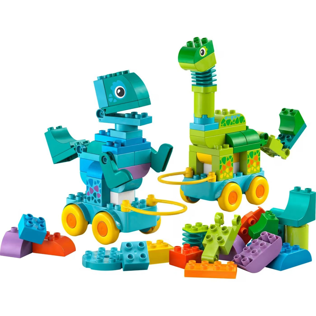 LEGO DUPLO Town 3 in 1 Dinosaurs Building Set for Ages 3+, 108 Pieces