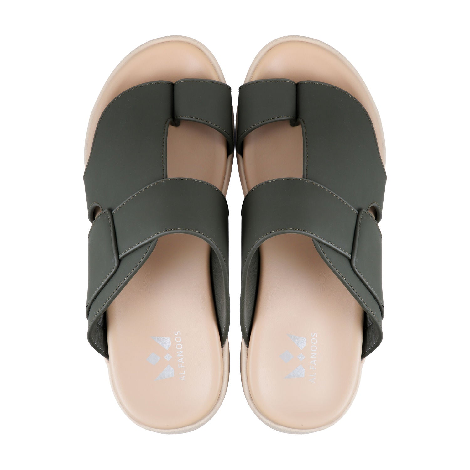AL FANOOS Men's Medicated Sandals with Microfiber Upper, PU Foam Insole & EVA-TPR Sole, Series AFNMN07101