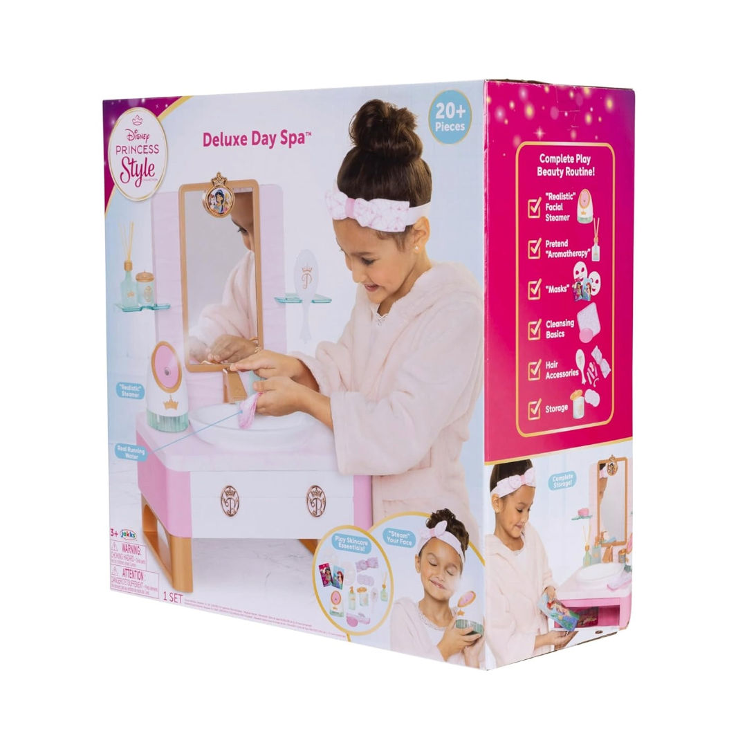Disney Princess Style Deluxe Day Spa Set, For Age 3+ Years