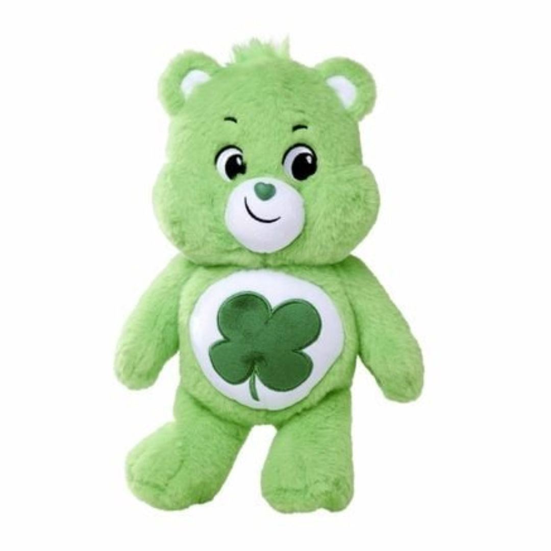 Care Bears Good Luck Bear Plush Toy, 35cm, Green