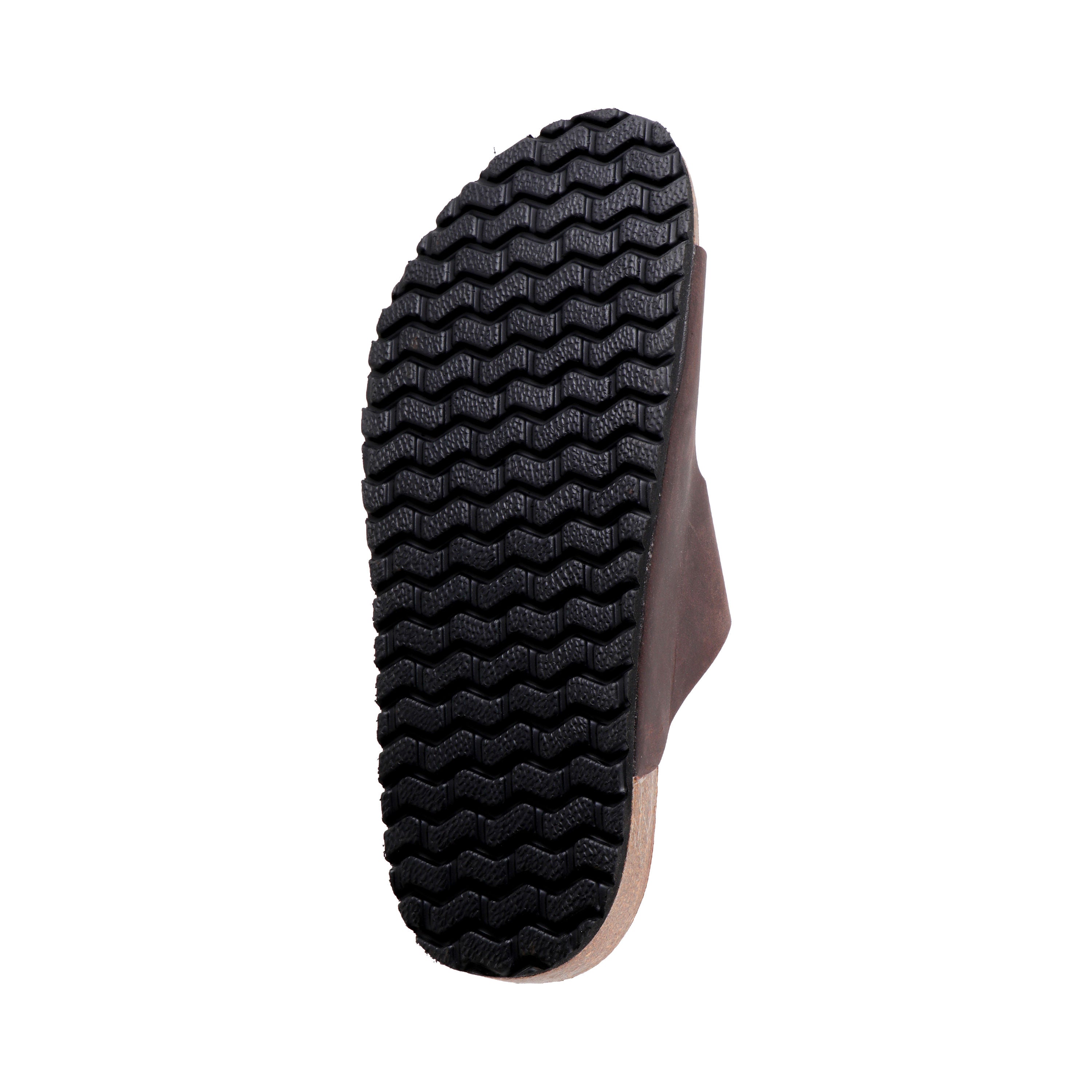 SABER BIRK -2 Men's Genuine Leather Sandals with Cork-Latex Footbed & EVA Sole