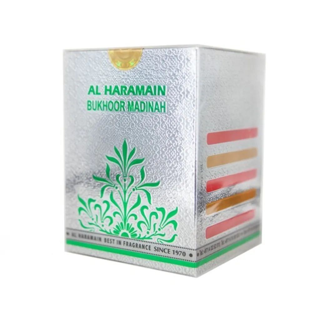 Al Haramain Bukhoor Madinah, Premium Oud Incense, 100gm