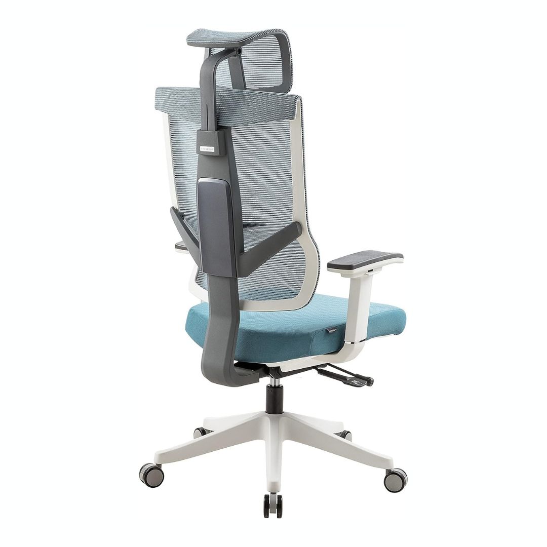 Navodesk AERO Chair, Premium Ergonomic Office & Computer Chair with 3D Armrests, High Back Executive Chair with Multi-adjustable, Marine Blue