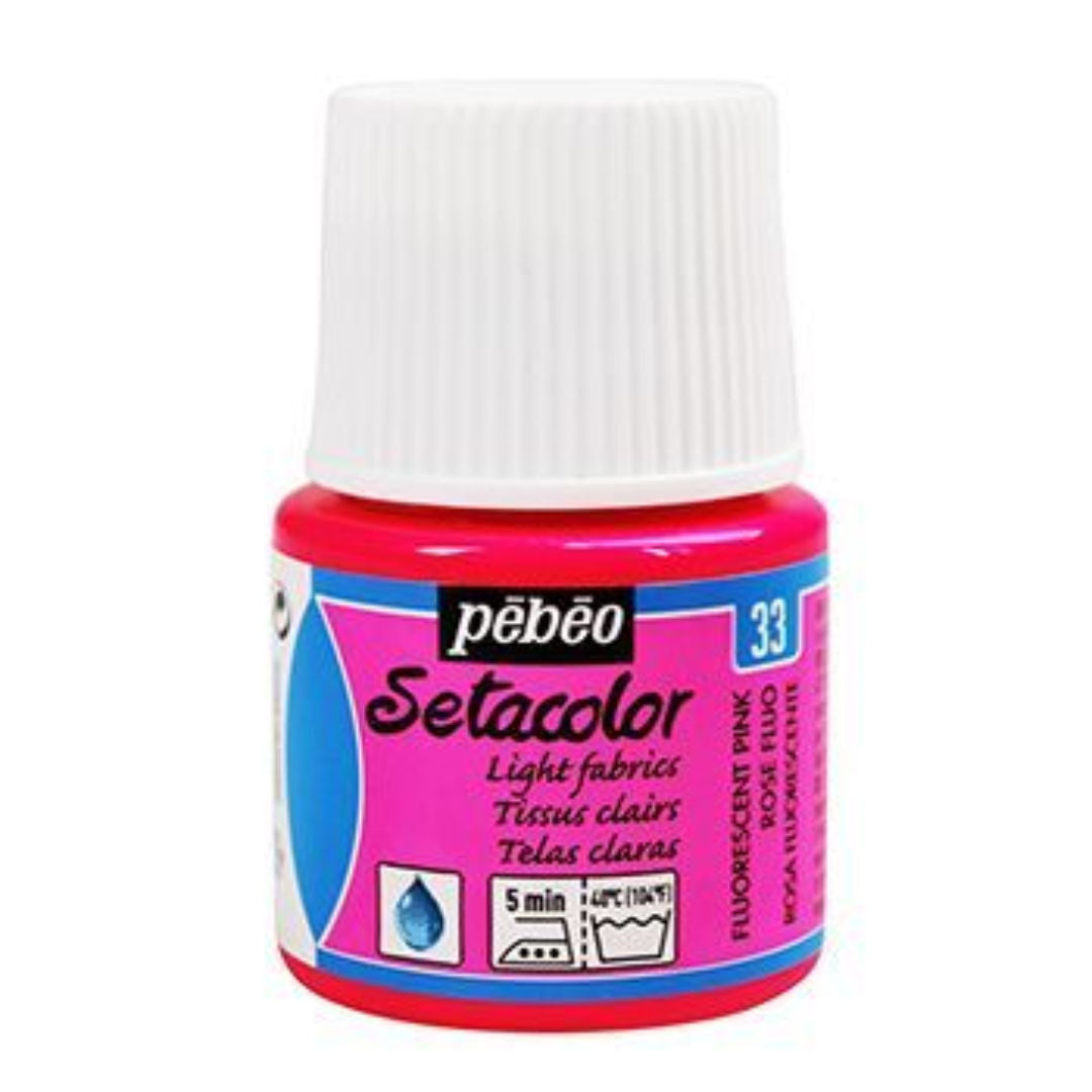 Pebeo Setacolor Light Fabrics Fluorescent, 45 ml