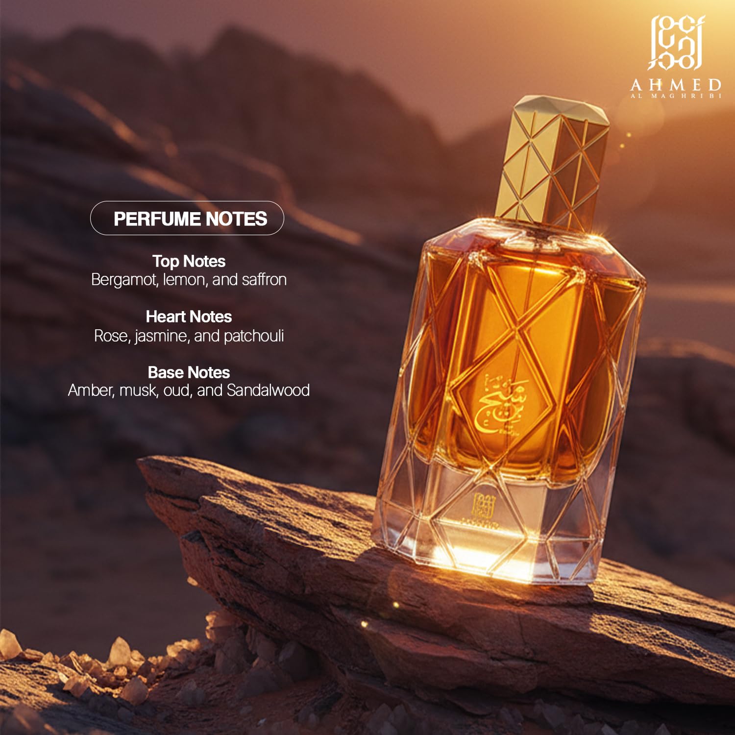 Ahmed Al Maghribi Bin Shaikh Eau De Parfum, 90ml