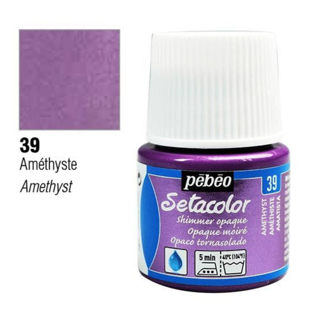 Pebeo Setacolor Opaque Shimmer, 45 ml