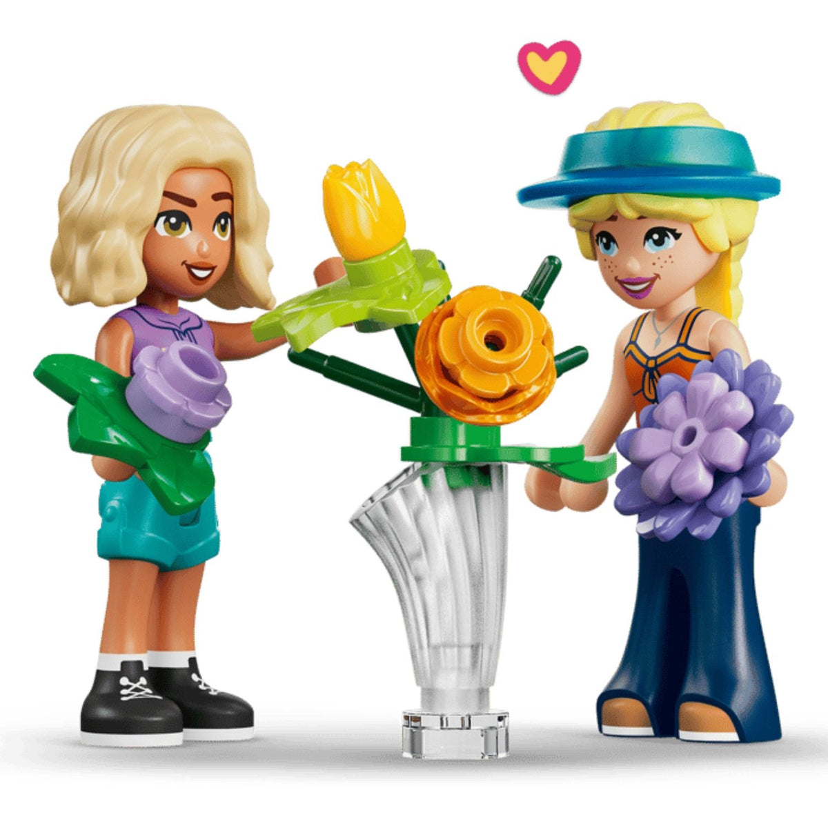 LEGO Friends 42693 Creative Flower Shop Building Toy Set, 377 Pieces for Girls Ages 6 Years and Above