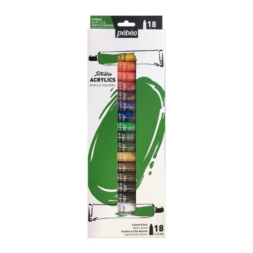Pebeo Studio Acrylic Colours Set