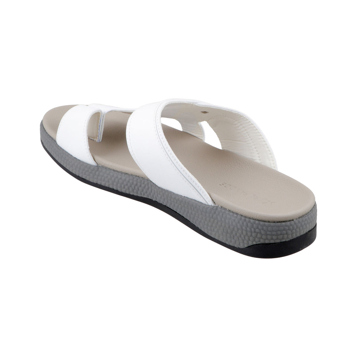 AL FANOOS AF-909 Men's Arabic Style Sandals with PU Leather Upper, EVA Cushioning & TPR Sole