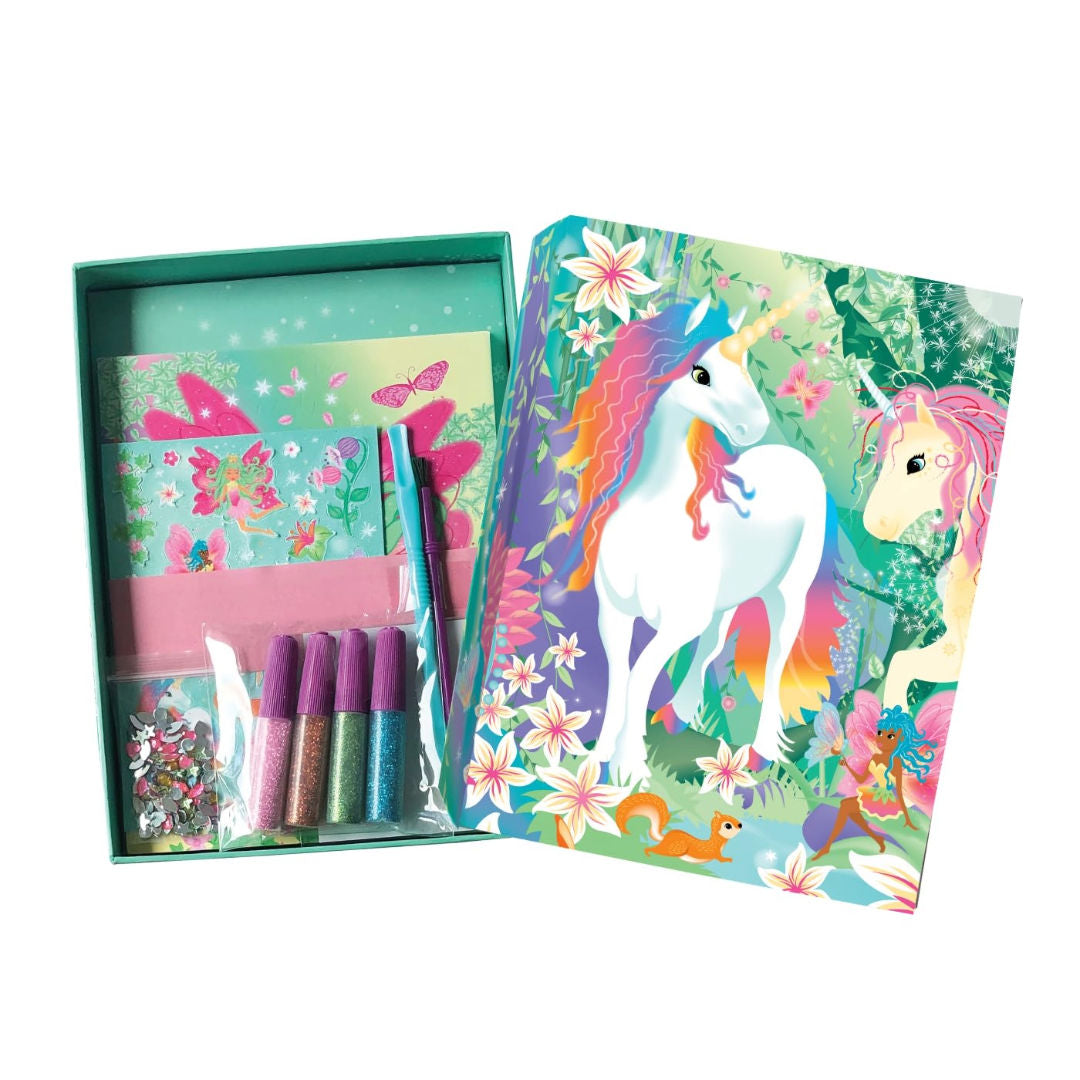 Box CanDIY Totally Magical Unicorns Glitter & Foil Art Set, 6+ years