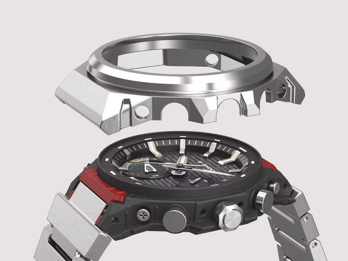 Casio G-SHOCK G-STEEL GST-B1000 Series, Bluetooth Tough Solar Stainless Steel Shock Resistant Watch