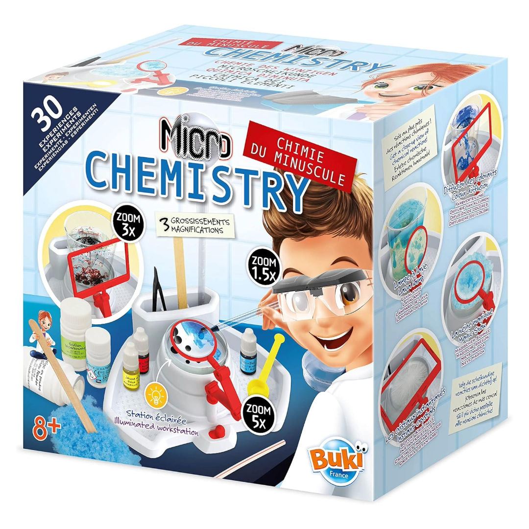 Buki France Microscopic Chemistry Kit